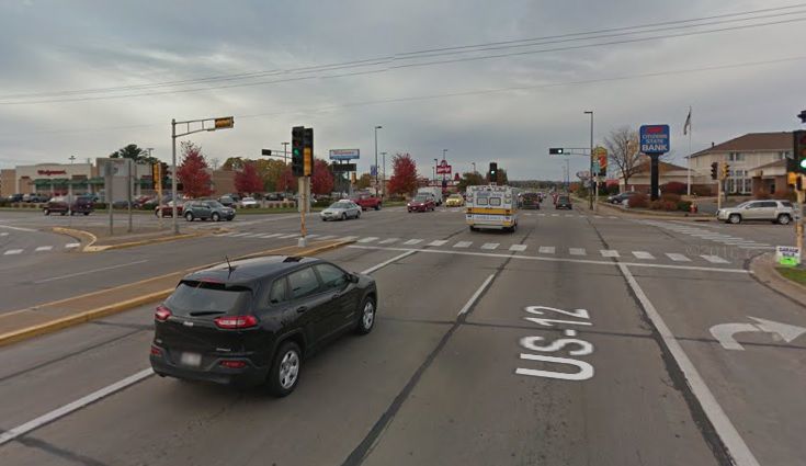 1 | Broadway Street and Pine Avenue, Menomonie — 57 crashes
